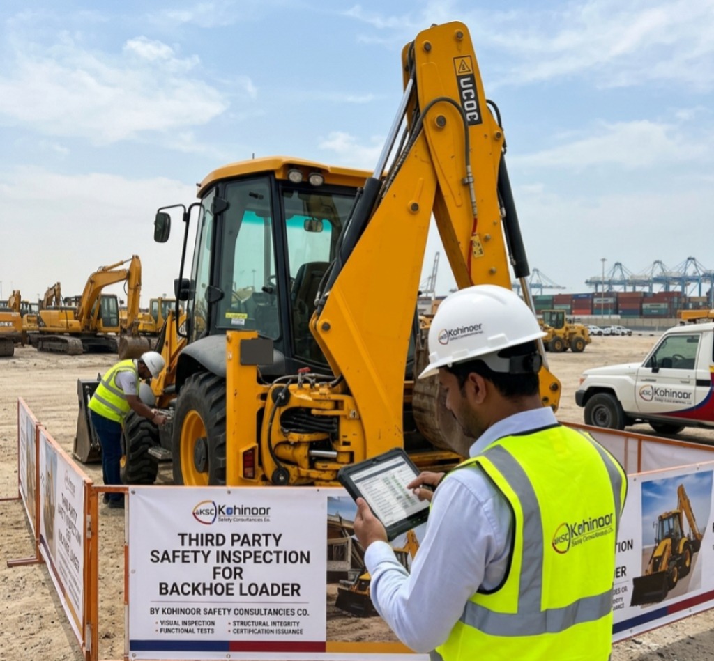 Third Party Safety Inspection For Backhoe Loader